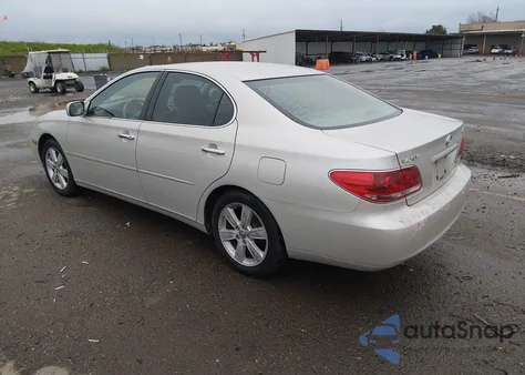 2005 Lexus Es 330 z USA, uszkodzony, nr VIN JTHBA30G555134967